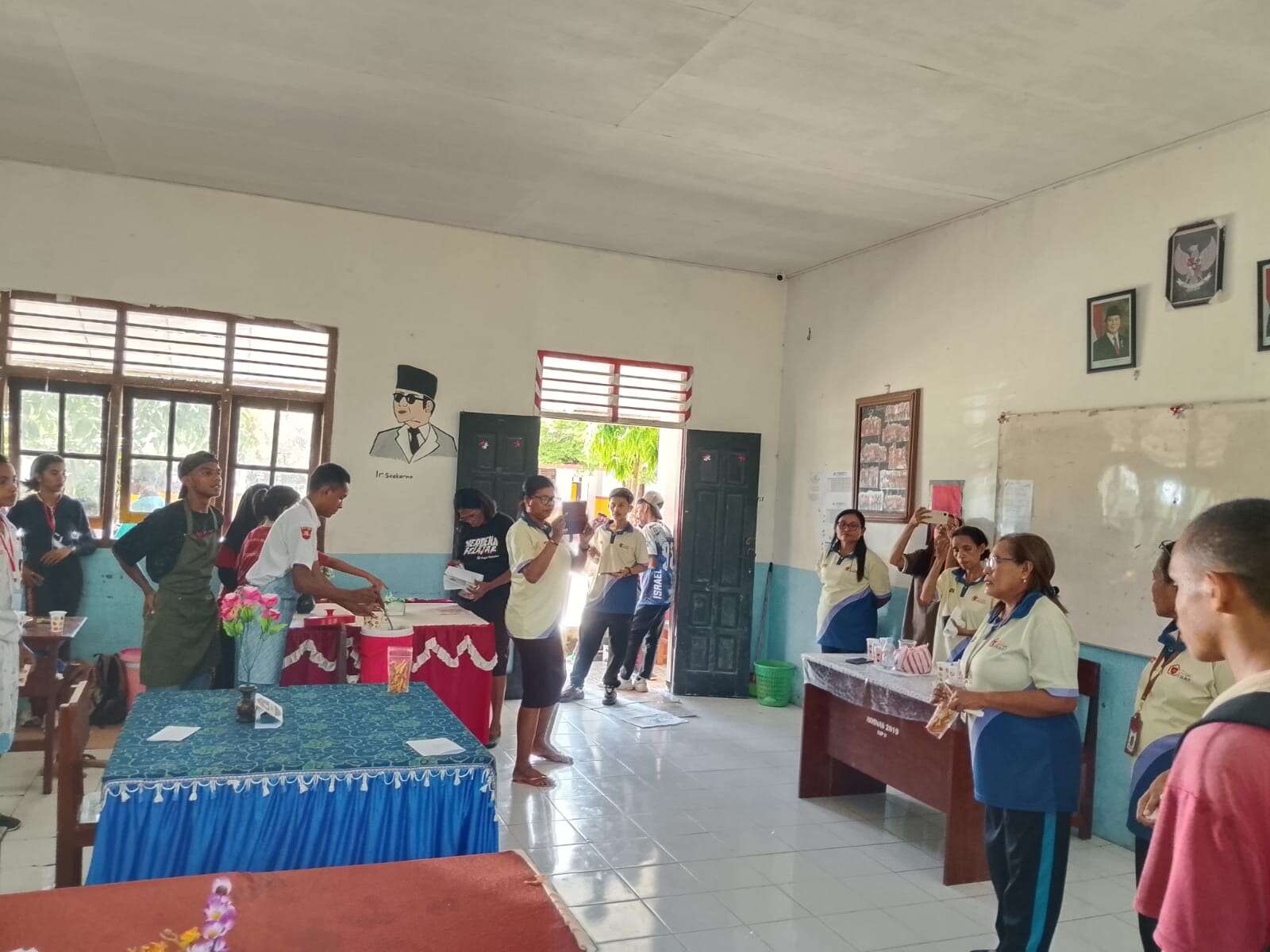 Ujian Praktik Mulok dan Prakarya Murid Kelas XII SMA PGRI DOBO 2026